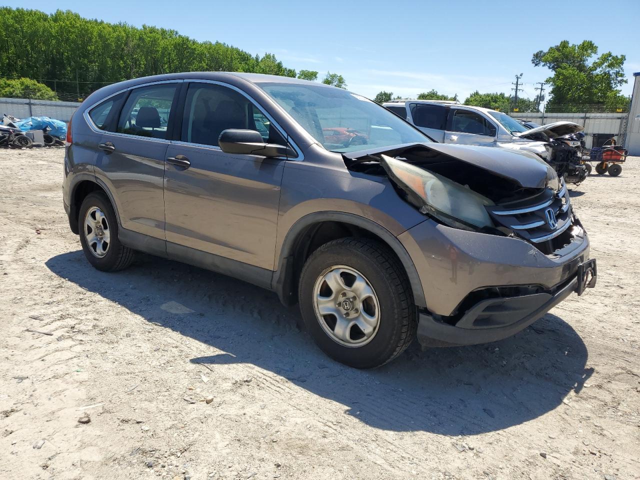 2013 Honda Cr-V Lx Copart, lot number: 56228685, vin: 3CZRM3H37DG709306. Thumbnail 4
