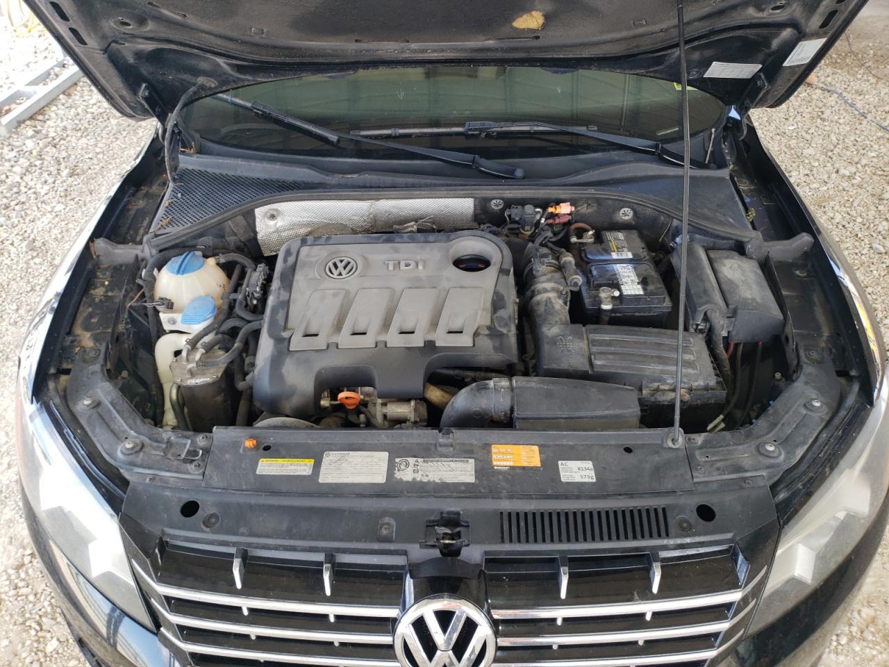 2013 Volkswagen Passat Sel Copart, lot number: 56623895, vin: 1VWCN7A34DC041099. Thumbnail 11