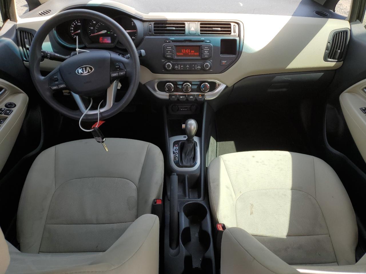 2013 Kia Rio Lx Copart, lot number: 56308125, vin: KNADM5A37D6205696. Thumbnail 8