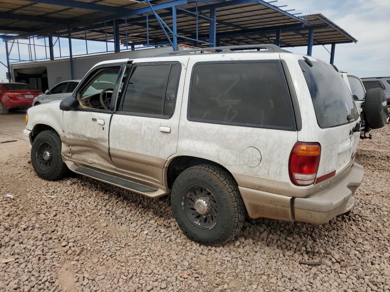 2000 Mercury Mountaineer Copart, lot number: 58248535, vin: 4M2ZU86P9YUJ34258. Thumbnail 2