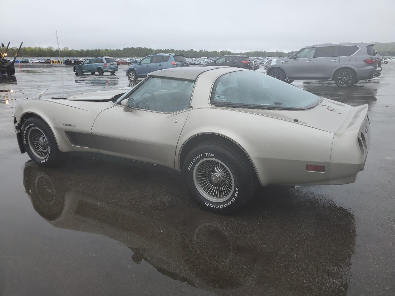 1982 Chevrolet Corvette Copart, lot number: 55628315, vin: 1G1AY0780C5109728. Thumbnail 2