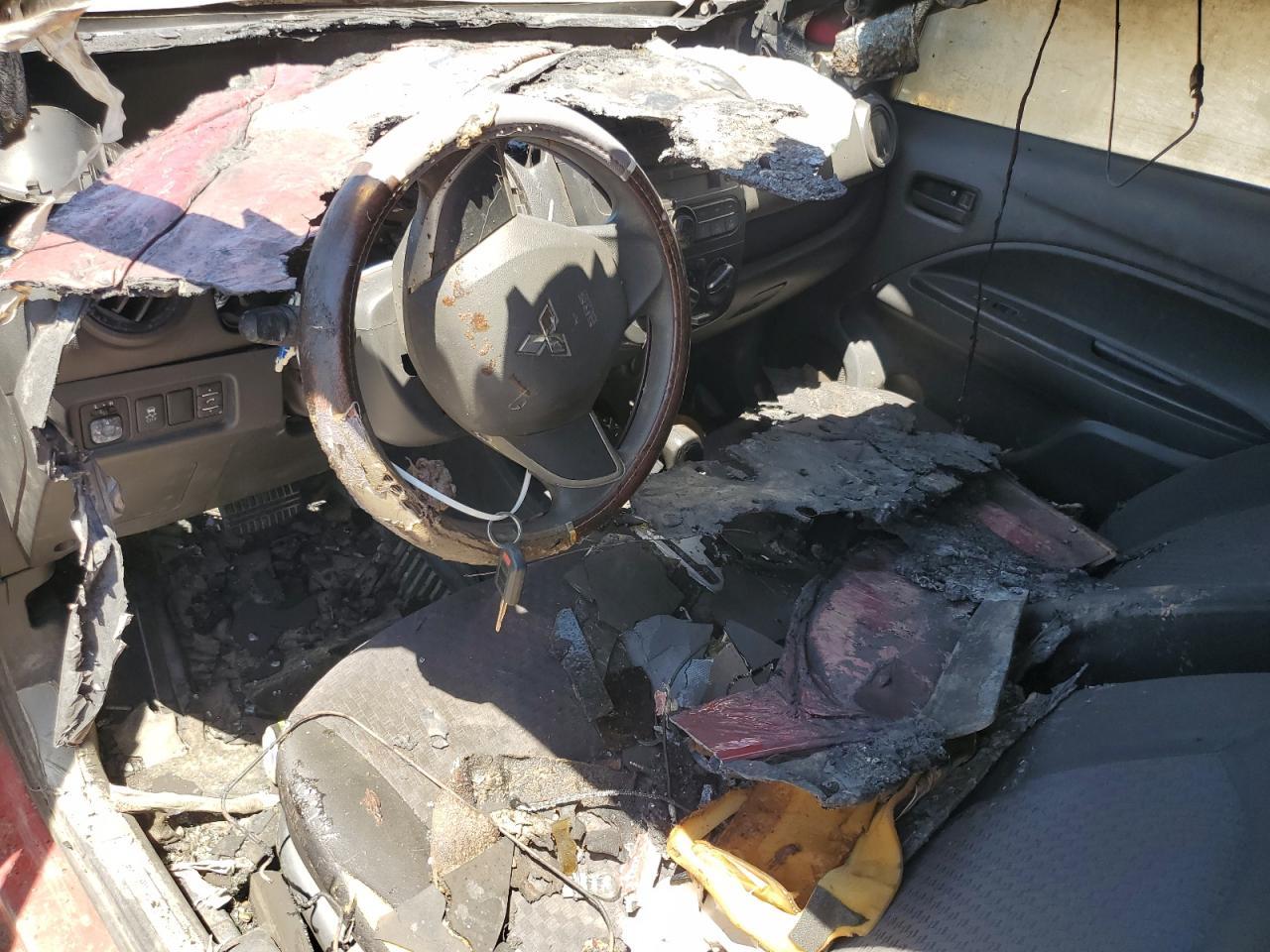 2017 Mitsubishi Mirage Es Copart, lot number: 55701505, vin: ML32A3HJ1HH001825. Thumbnail 8