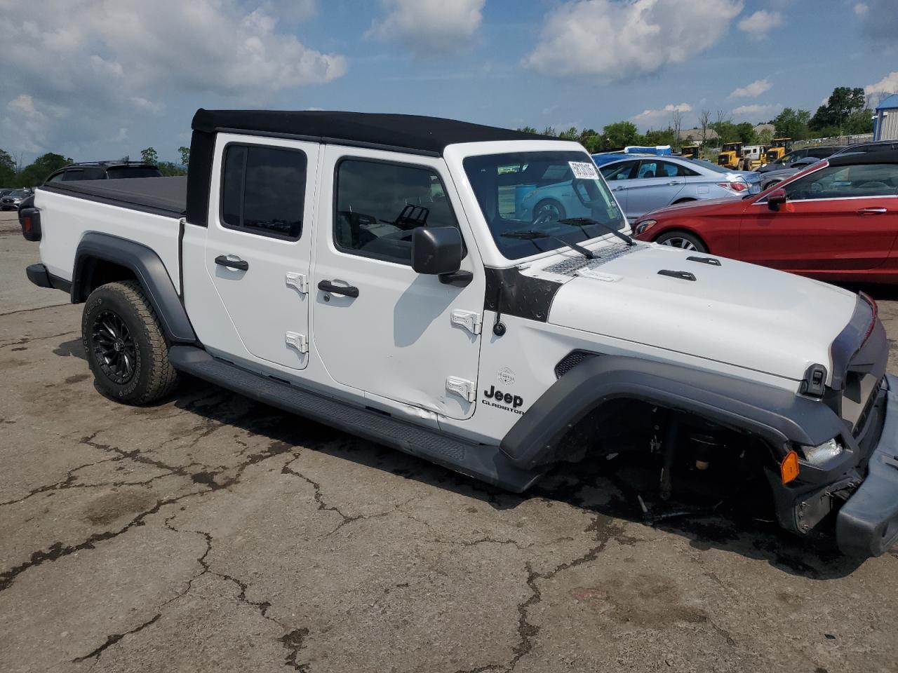 2020 Jeep Gladiator Sport Copart, lot number: 58130105, vin: 1C6HJTAG3LL130331. Thumbnail 4