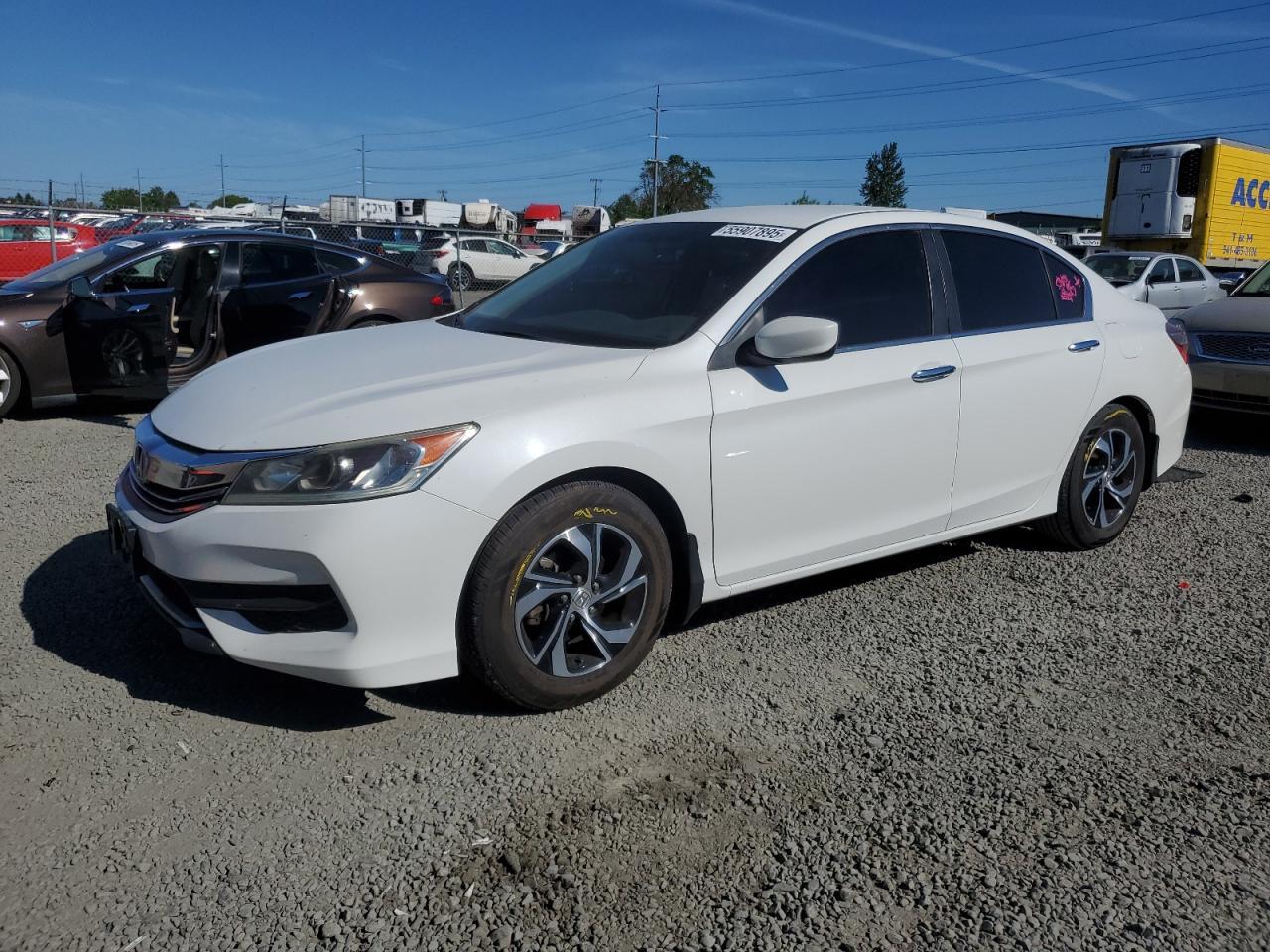 2016 Honda Accord Lx Copart, lot number: 55907895, vin: 1HGCR2F30GA042254. Thumbnail 1