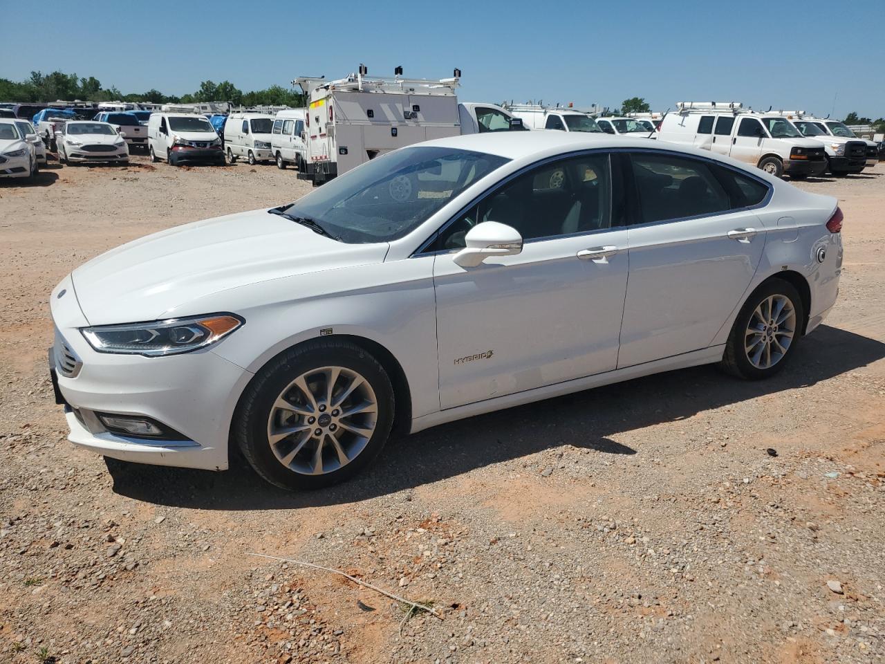 2017 Ford Fusion Se Hybrid Copart, lot number: 54043325, vin: 3FA6P0LU2HR409624. Thumbnail 1