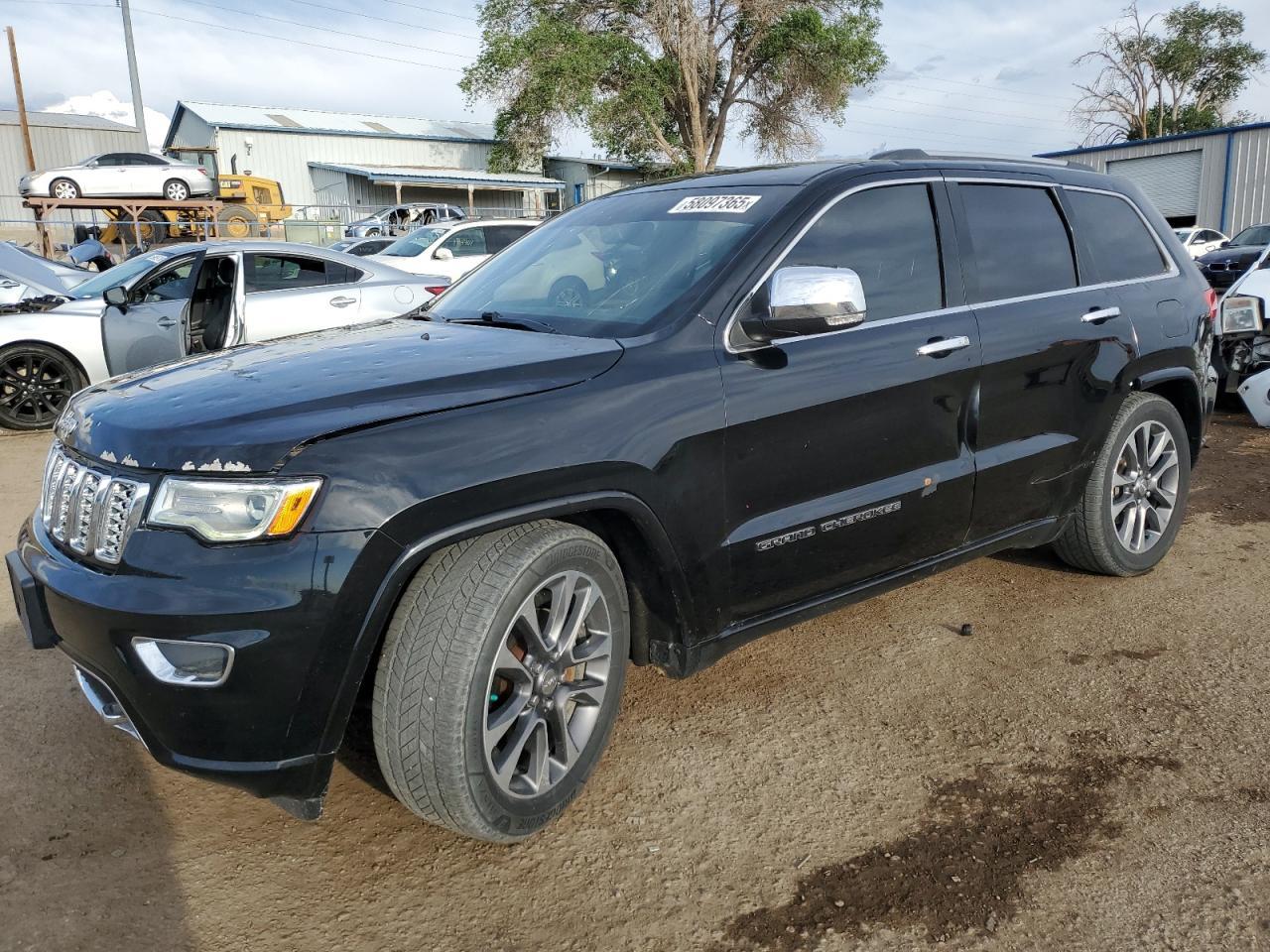 2017 Jeep Grand Cherokee Overland Copart, lot number: 58097365, vin: 1C4RJFCG6HC738105. Thumbnail 1