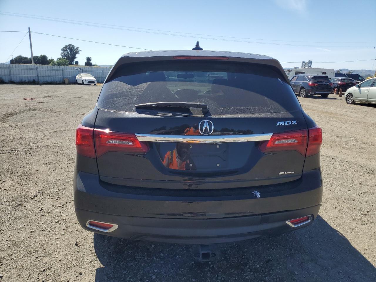 2014 Acura Mdx Copart, lot number: 56412005, vin: 5FRYD4H22EB033626. Thumbnail 6