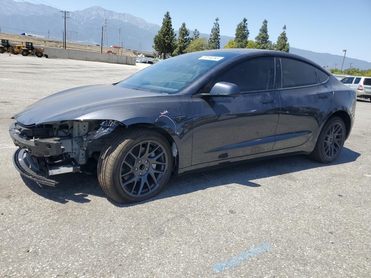 2025 Tesla Model 3 Copart, lot number: 59194085, vin: 5YJ3E1EA4SF938822. Thumbnail 1