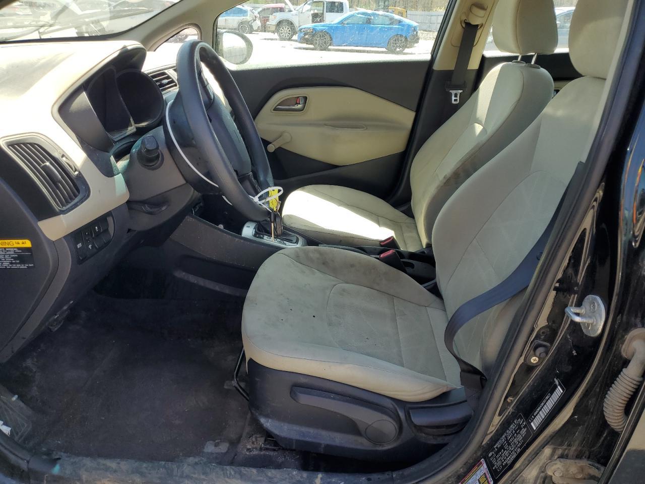 2012 Kia Rio Lx Copart, lot number: 54705315, vin: KNADM4A38C6076621. Thumbnail 7