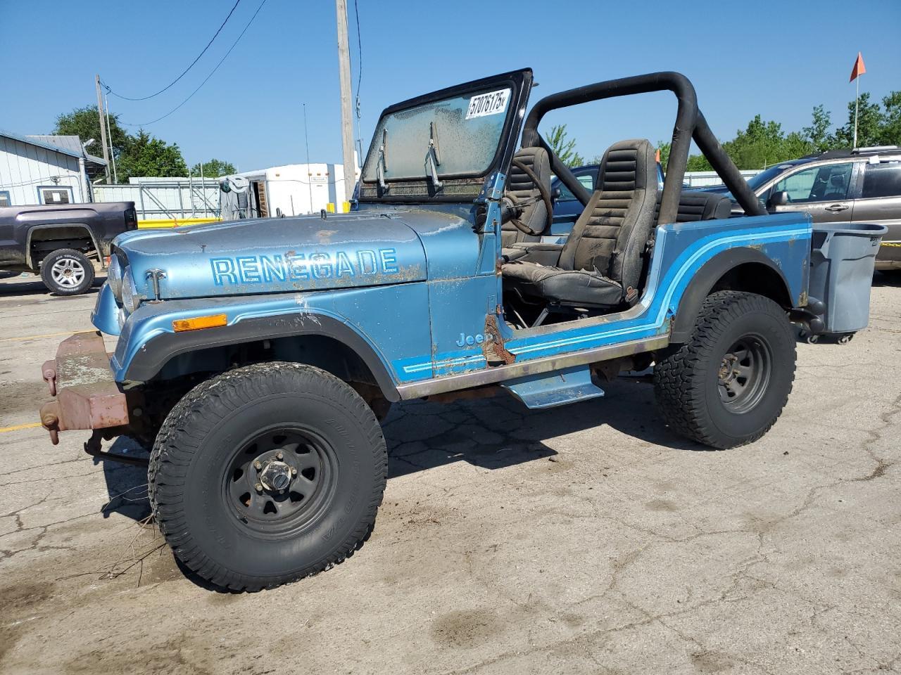 1986 Jeep Jeep Cj7 Copart, lot number: 57076175, vin: 1JCCM87E1GT069711. Thumbnail 1