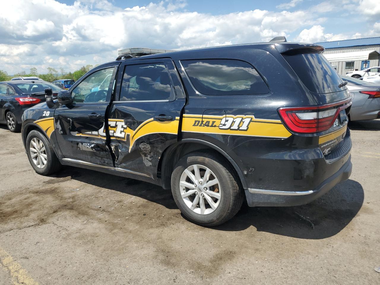 2020 Dodge Durango Ssv Copart, lot number: 55923875, vin: 1C4RDJFG7LC369821. Thumbnail 2