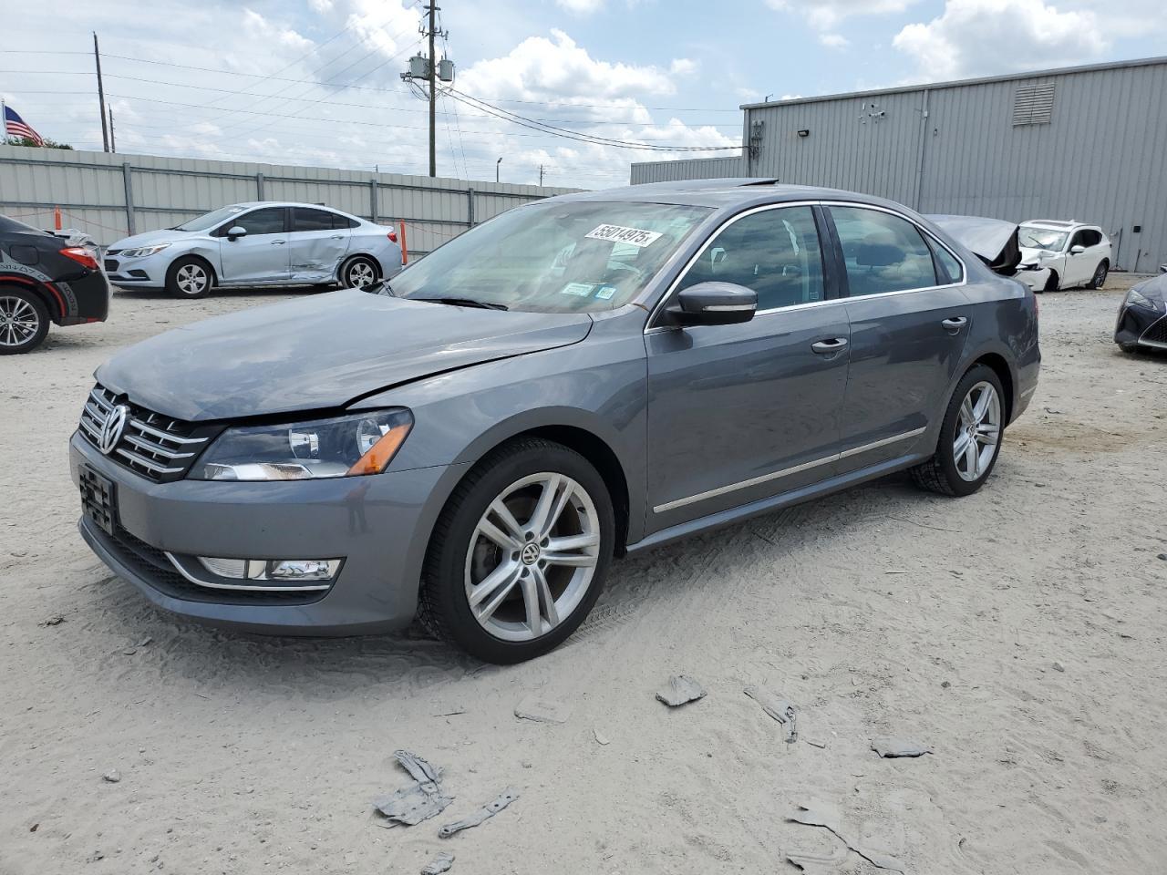 2015 Volkswagen Passat Se Copart, lot number: 55014975, vin: 1VWBV7A36FC120952. Thumbnail 1