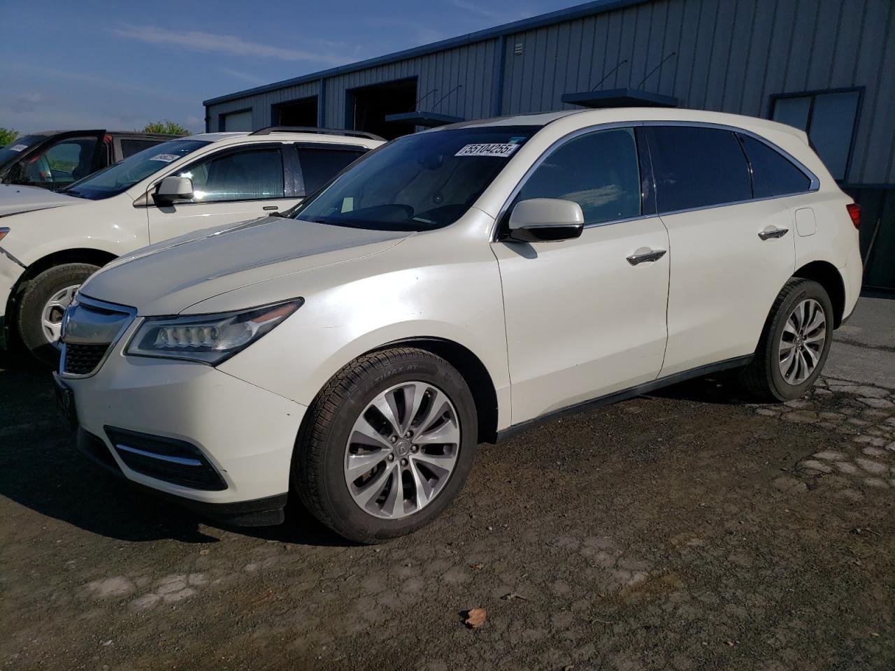 2014 Acura Mdx Technology Copart, lot number: 55104255, vin: 5FRYD4H6XEB040956. Thumbnail 1