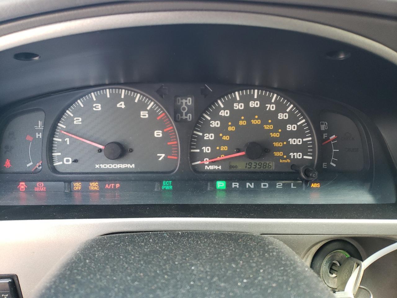 2002 Toyota 4Runner Sr5 Copart, lot number: 56417805, vin: JT3HN86R520379920. Thumbnail 9