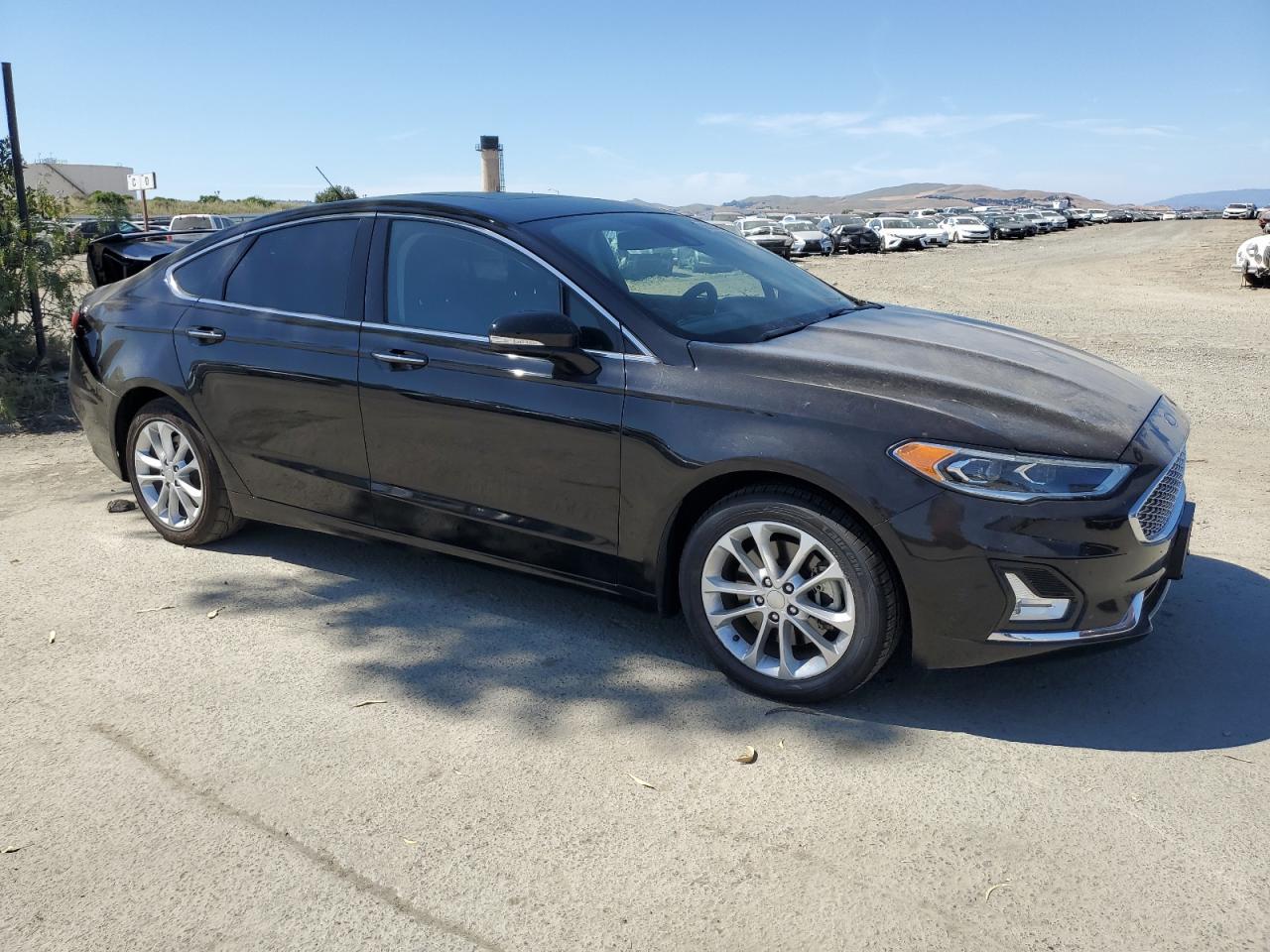 2019 Ford Fusion Titanium Copart, lot number: 56030415, vin: 3FA6P0SU2KR202384. Thumbnail 4