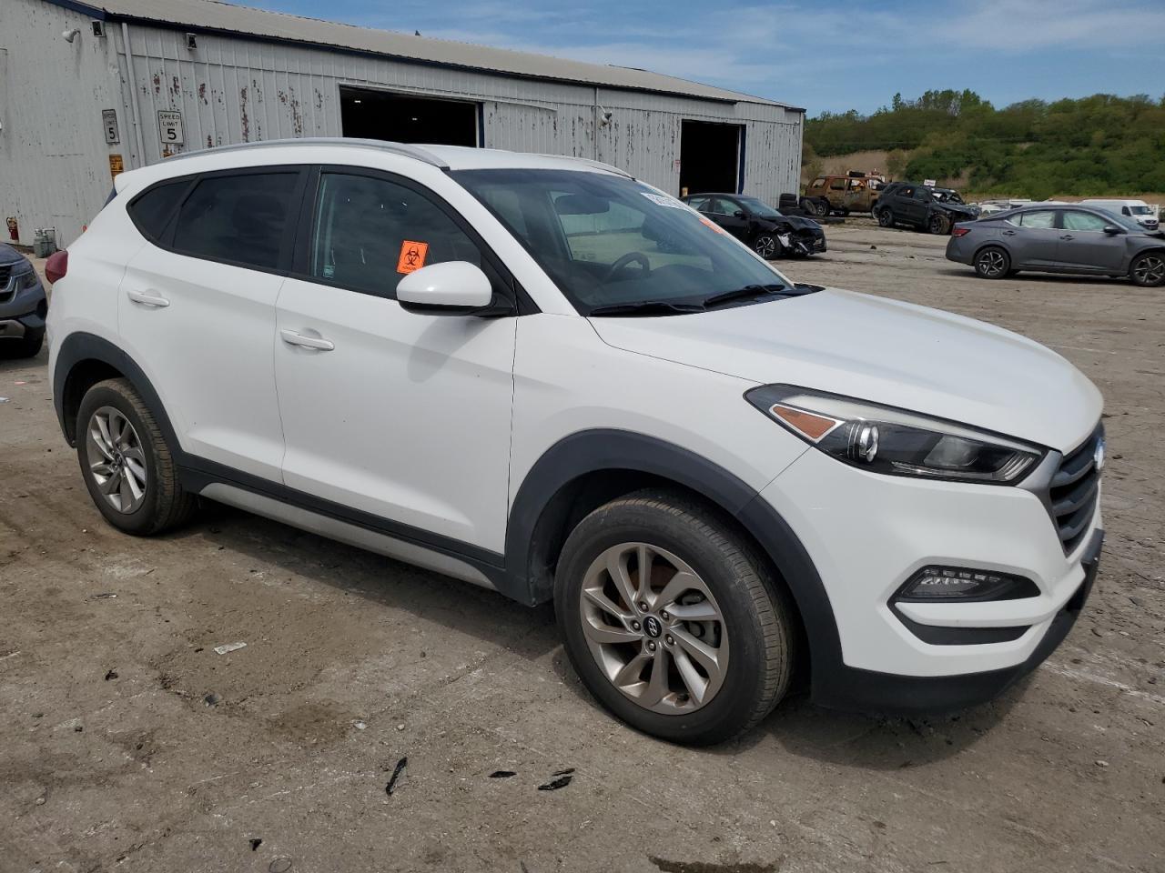 2018 Hyundai Tucson Sel Copart, lot number: 56157165, vin: KM8J3CA46JU714011. Thumbnail 4