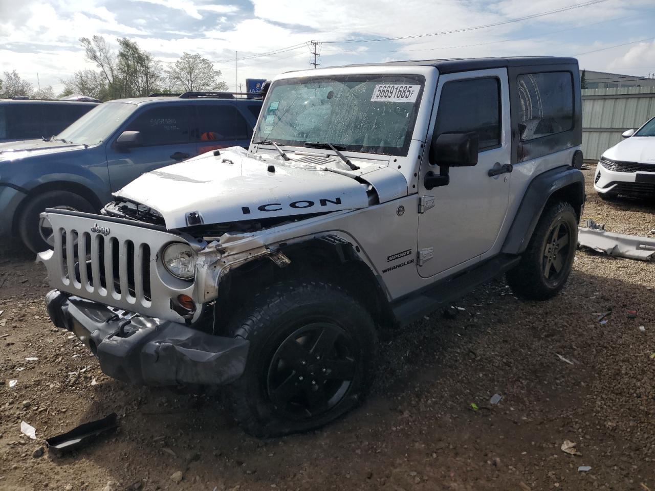 2010 Jeep Wrangler Sport Copart, lot number: 56691685, vin: 1J4GA2D10AL125455. Thumbnail 1