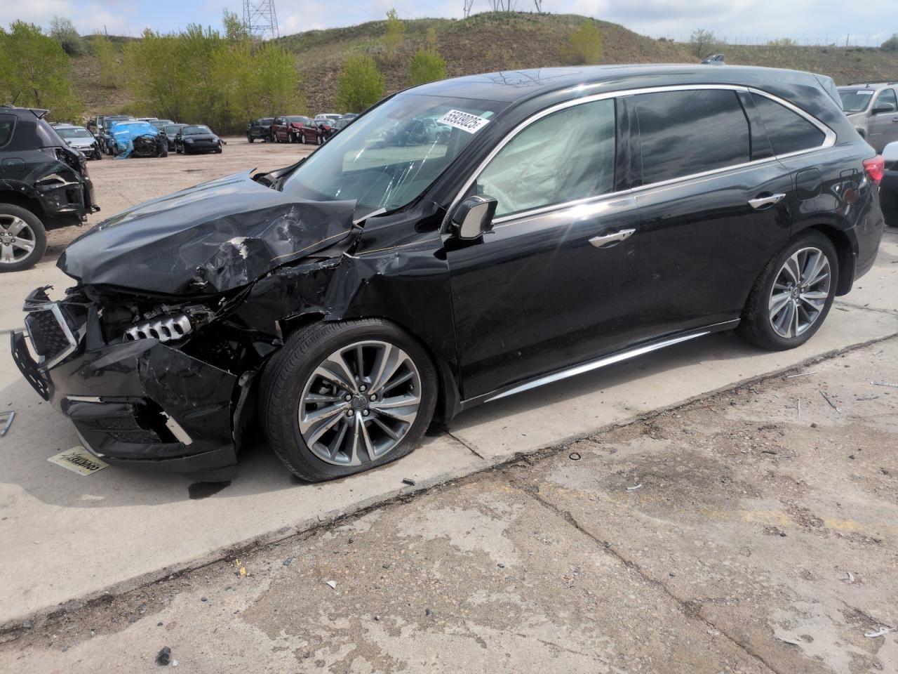2017 Acura Mdx Technology Copart, lot number: 55939025, vin: 5FRYD4H54HB008242. Thumbnail 1
