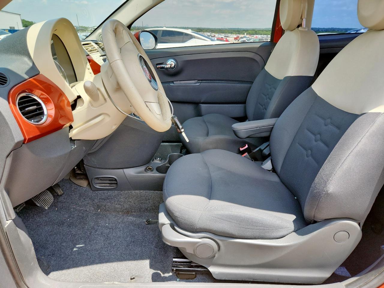 2015 Fiat 500 Copart, lot number: 59019855, vin: NULL. Thumbnail 7