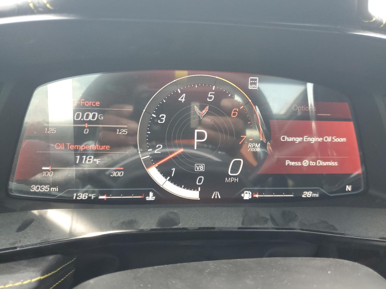 2023 Chevrolet Corvette Stingray 3Lt Copart, lot number: 54834055, vin: 1G1YC3D41P5109405. Thumbnail 9