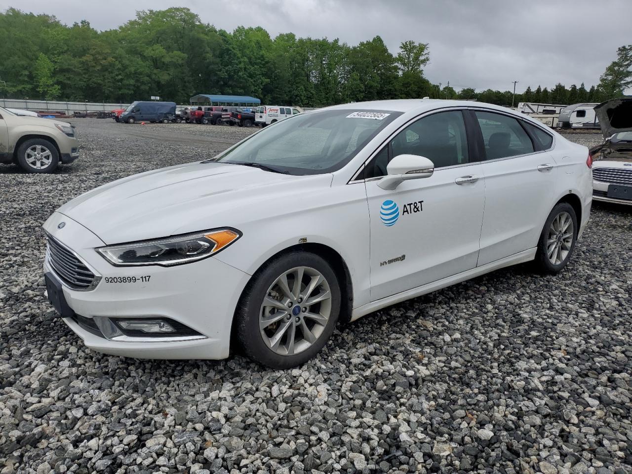 2017 Ford Fusion Se Hybrid Copart, lot number: 54022505, vin: 3FA6P0LUXHR409273. Thumbnail 1