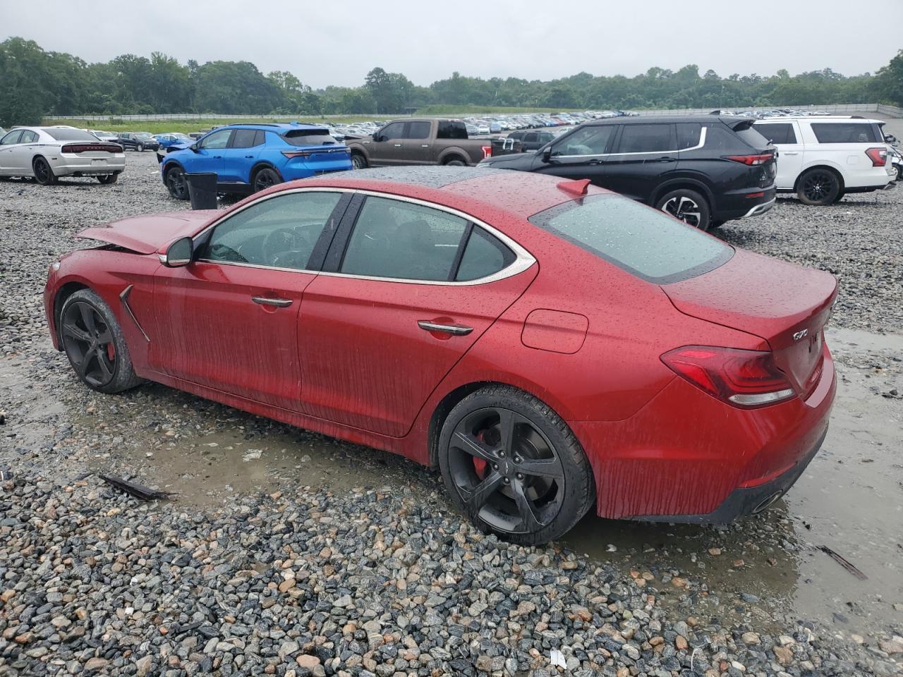 2019 Genesis G70 Prestige Copart, lot number: 57754815, vin: KMTG34LE2KU021837. Thumbnail 2