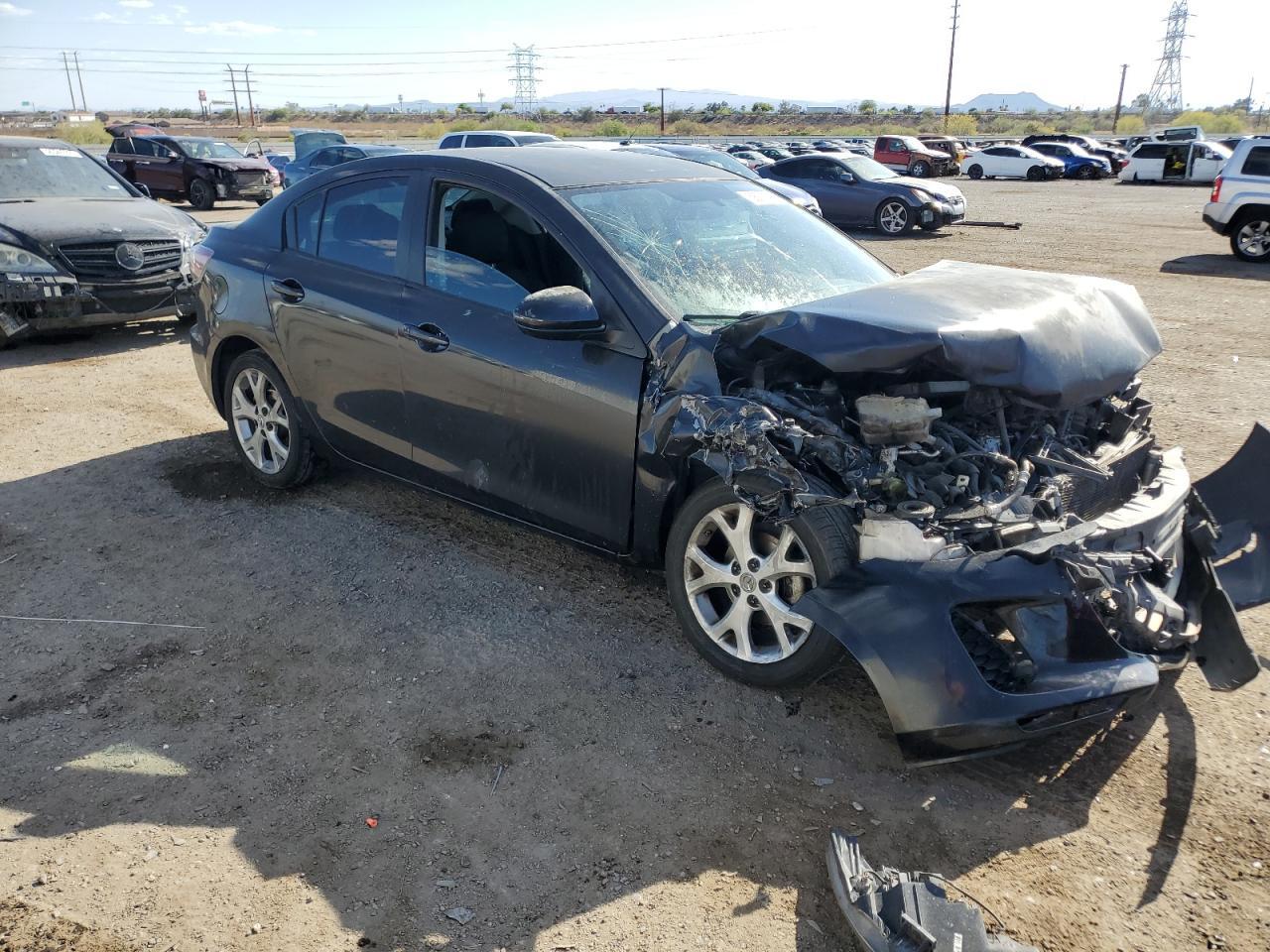 2013 Mazda 3 I Copart, lot number: 56516435, vin: JM1BL1TG8D1784412. Thumbnail 4