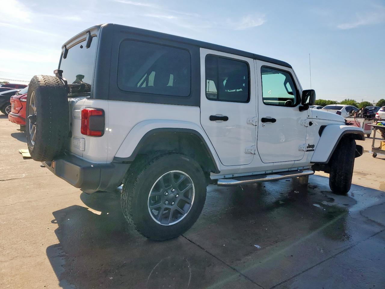 2021 Jeep Wrangler Unlimited Sport Copart, lot number: 58761745, vin: 1C4HJXDN3MW729708. Thumbnail 3