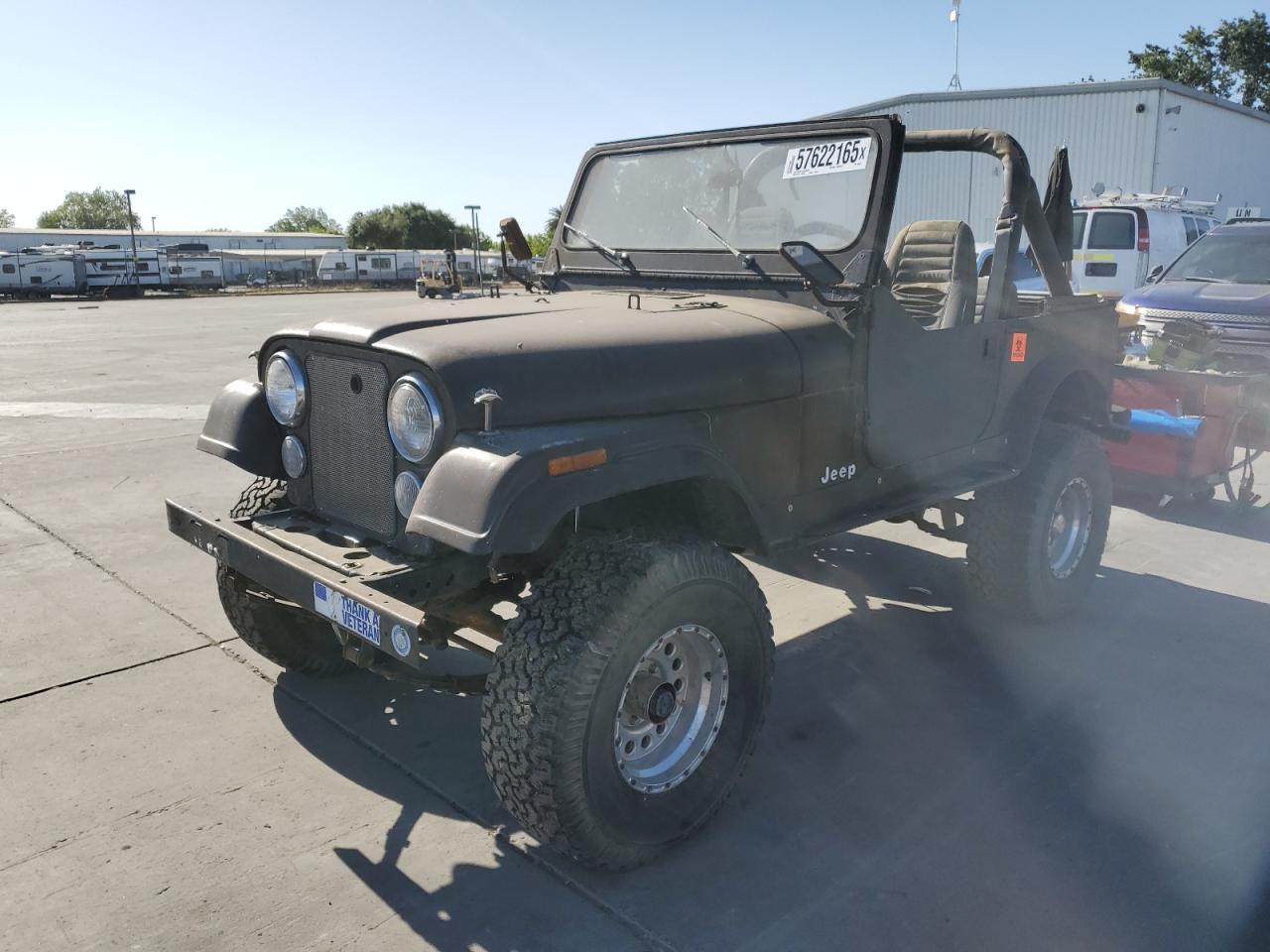 1984 Jeep Jeep Cj7 Copart, lot number: 57622165, vin: 1JCCF87A0ET099710. Thumbnail 1