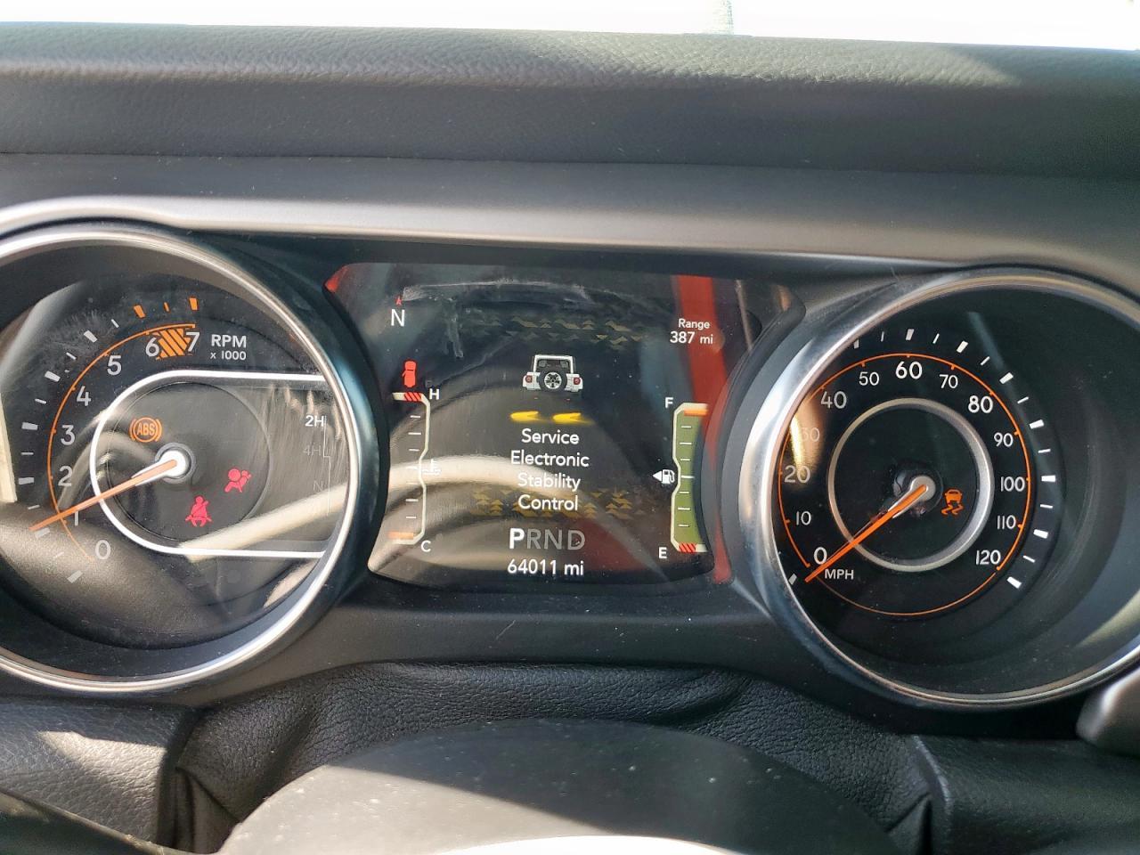 2021 Jeep Wrangler Unlimited Sport Copart, lot number: 58761745, vin: 1C4HJXDN3MW729708. Thumbnail 9