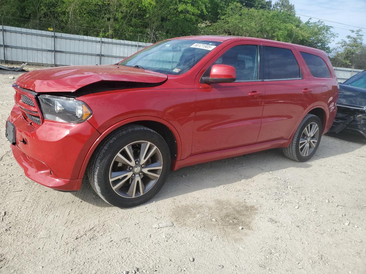 2013 Dodge Durango Sxt Copart, lot number: 56121905, vin: 1C4RDHAG5DC637475. Thumbnail 1
