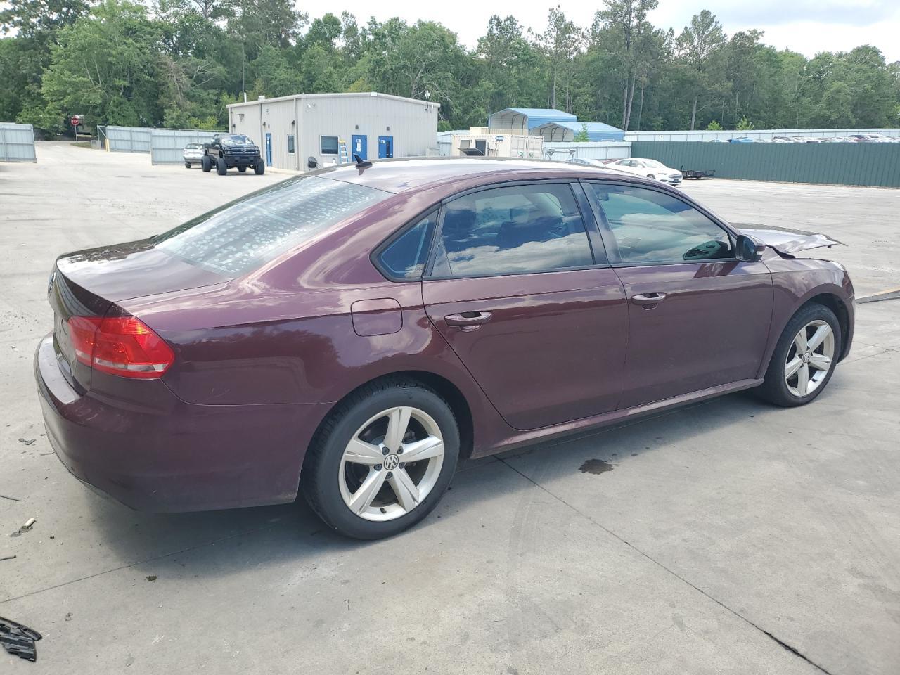 2013 Volkswagen Passat S Copart, lot number: 56232645, vin: 1VWAP7A35DC032218. Thumbnail 3