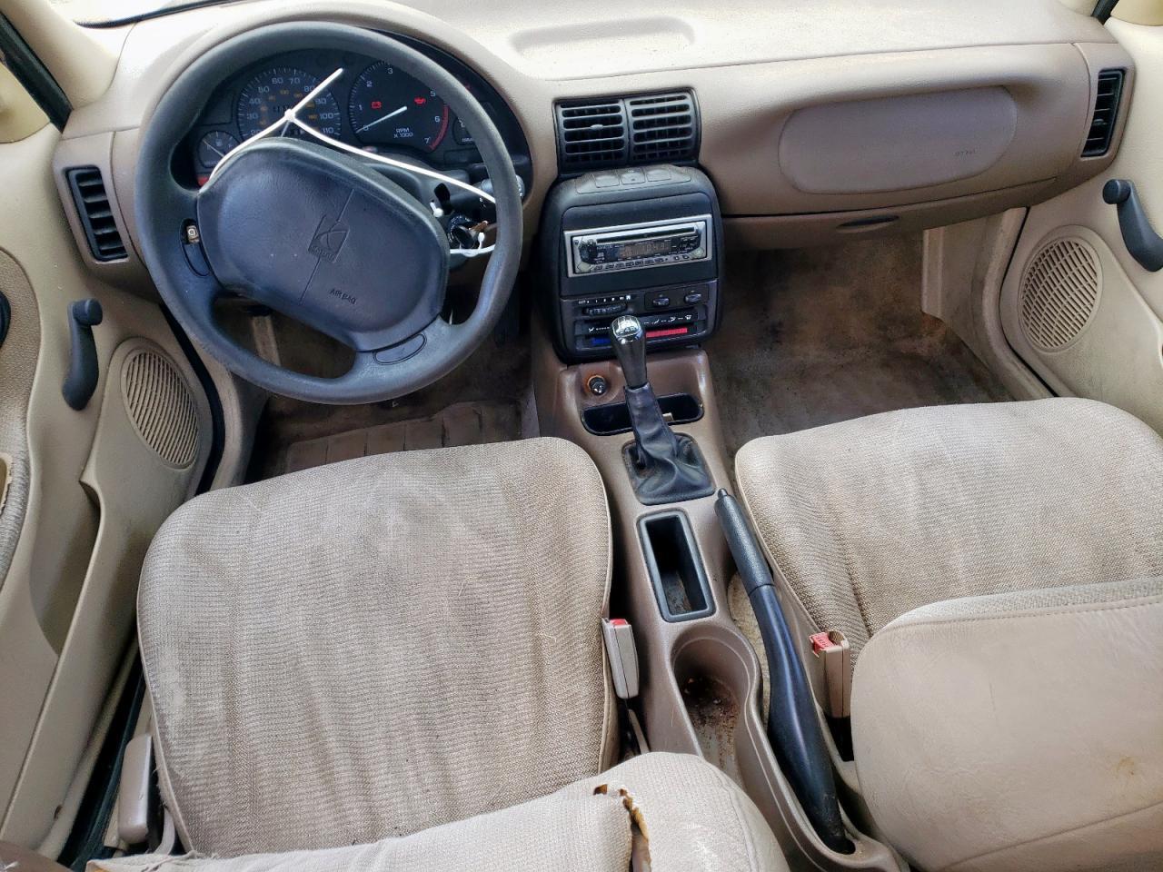 1997 Saturn Sl Copart, lot number: 58836015, vin: 1G8ZF5284VZ404812. Thumbnail 8