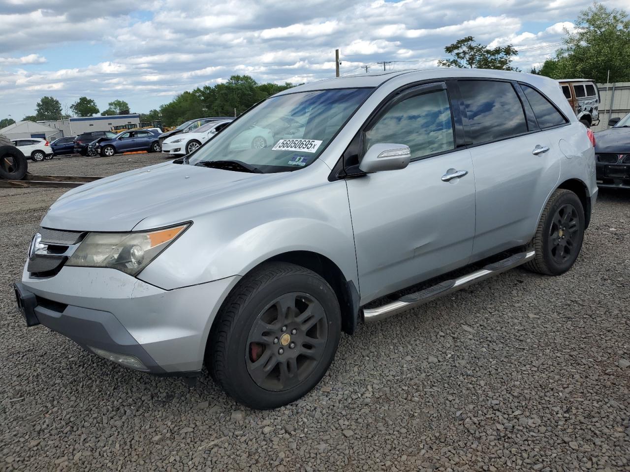 2007 Acura Mdx Technology Copart, lot number: 56050695, vin: 2HNYD28437H527251. Thumbnail 1