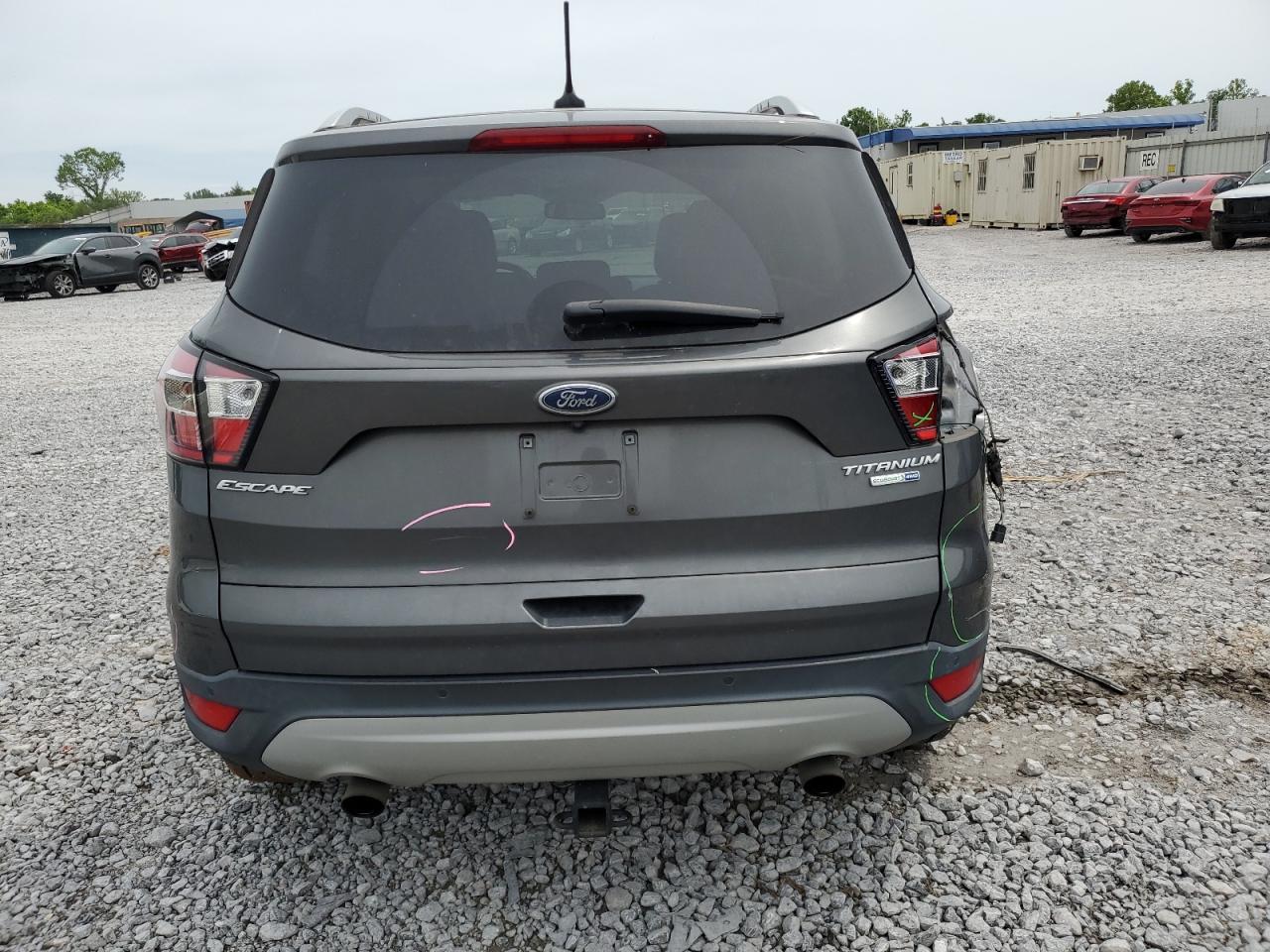 2018 Ford Escape Titanium Copart, lot number: 56404625, vin: 1FMCU9J97JUB34691. Thumbnail 6