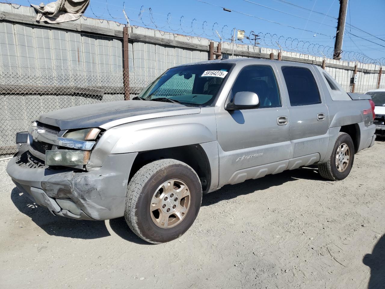2002 Chevrolet Avalanche C1500 Copart, lot number: 59164275, vin: 3GNEC13T32G329497. Thumbnail 1