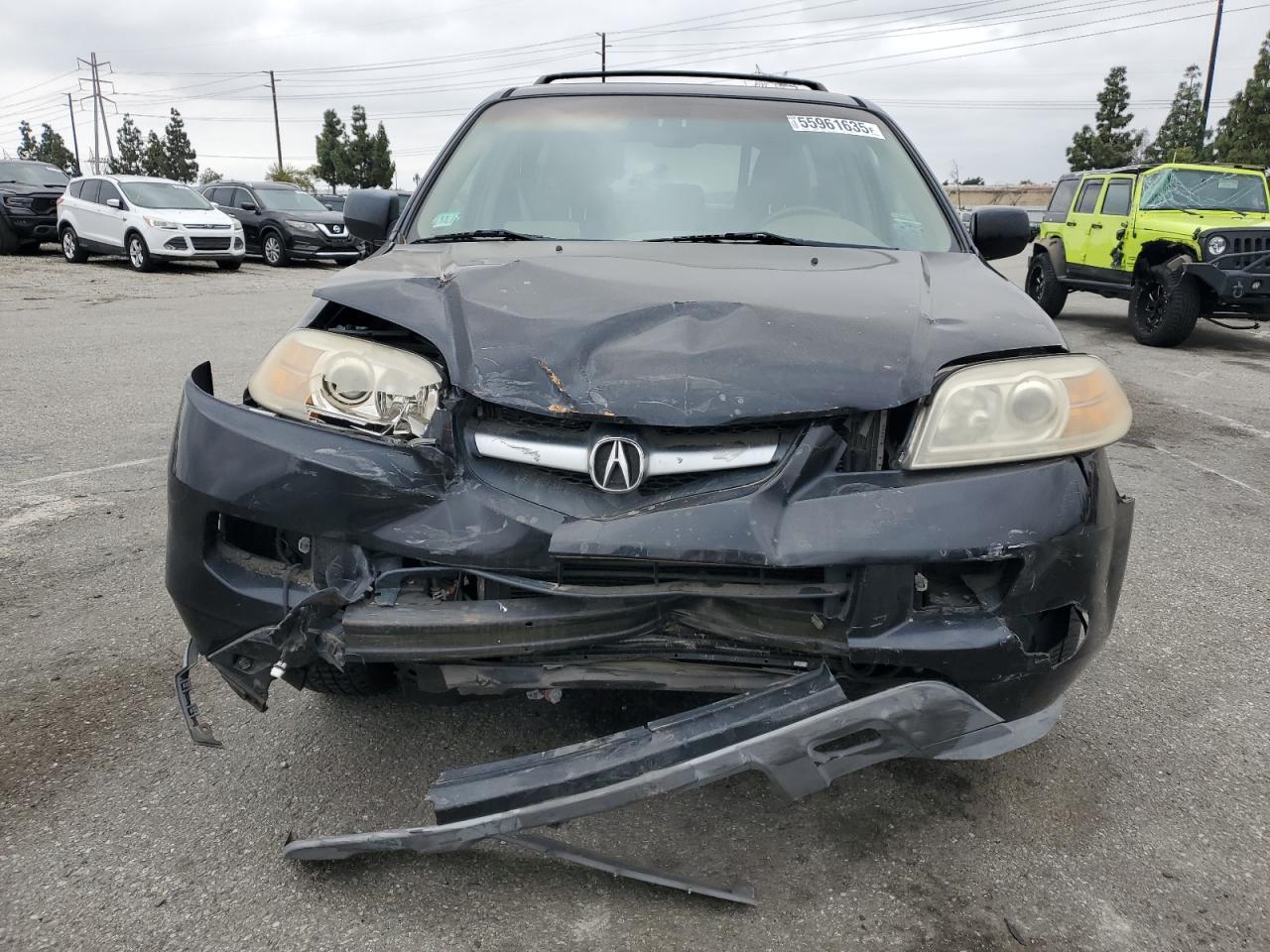 2005 Acura Mdx Touring Copart, lot number: 55961635, vin: 2HNYD18645H541748. Thumbnail 5