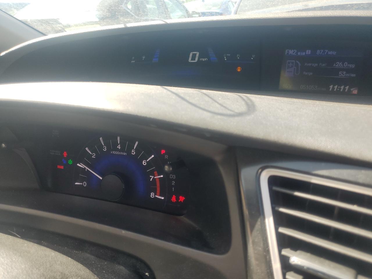 2013 Honda Civic Lx Copart, lot number: 56964845, vin: 2HGFB2F51DH551303. Thumbnail 9