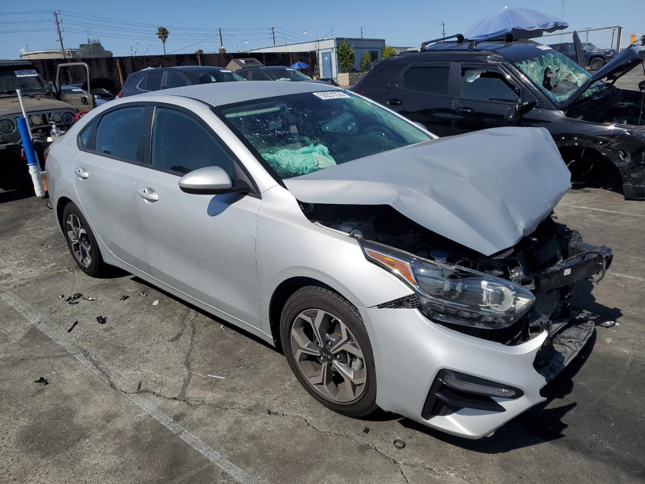 2021 Kia Forte Fe Copart, lot number: 59231235, vin: 3KPF24ADXME306441. Thumbnail 4