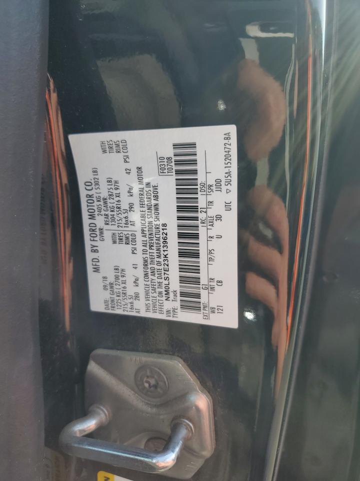 2019 Ford Transit Connect Xl Copart, lot number: 56562725, vin: NM0LS7E23K1396218. Thumbnail 13