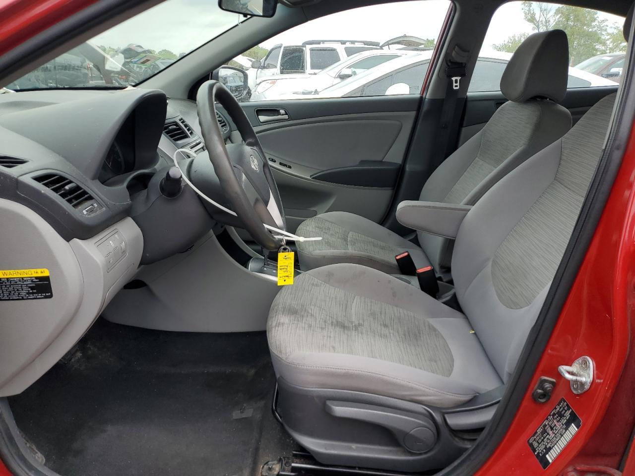 2017 Hyundai Accent Se Copart, lot number: 58539735, vin: KMHCT4AE1HU358732. Thumbnail 7