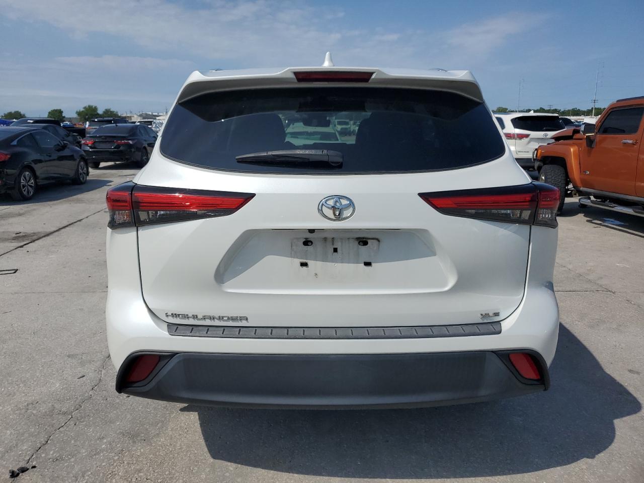 2022 Toyota Highlander Xle Copart, lot number: 56001825, vin: 5TDGZRAH0NS091479. Thumbnail 6