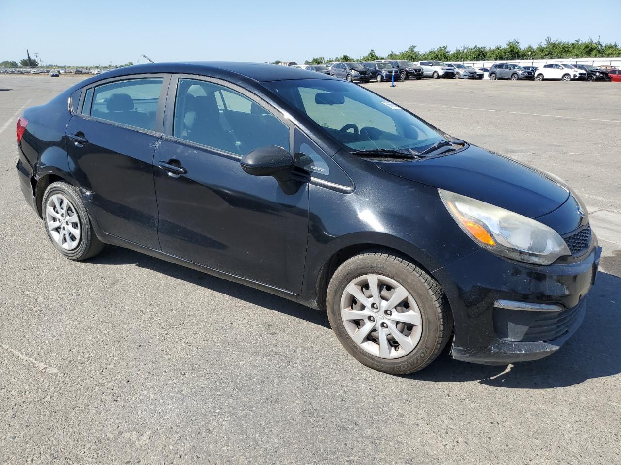 2017 Kia Rio Lx Copart, lot number: 58696625, vin: KNADM4A30H6040011. Thumbnail 4