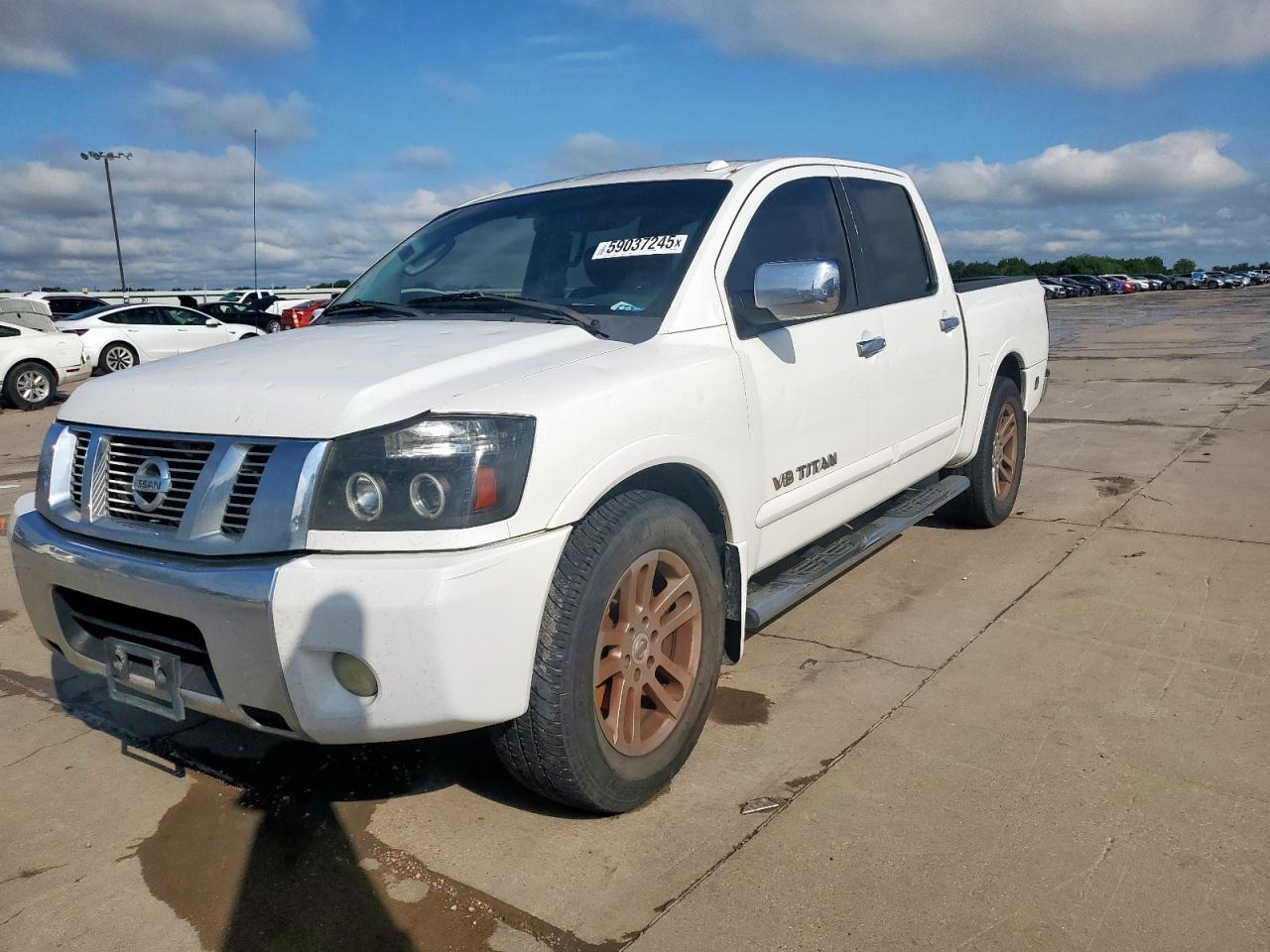 2010 Nissan Titan Xe Copart, lot number: 59037245, vin: 1N6BA0ED6AN300340. Thumbnail 1