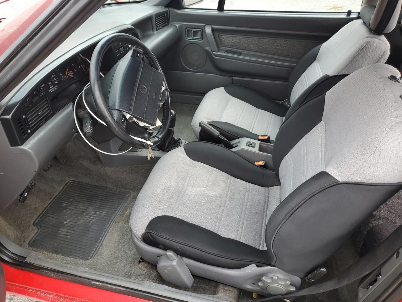 1991 Mercury Capri Xr2 Copart, lot number: 57379275, vin: 6MPCT0361M8627262. Thumbnail 7