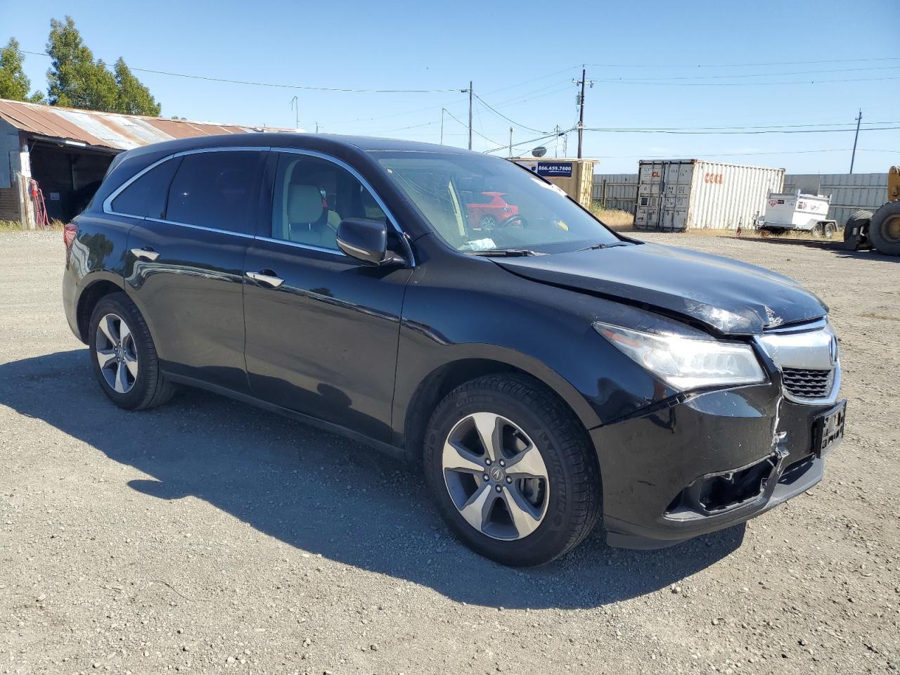 2014 Acura Mdx Copart, lot number: 56412005, vin: 5FRYD4H22EB033626. Thumbnail 4