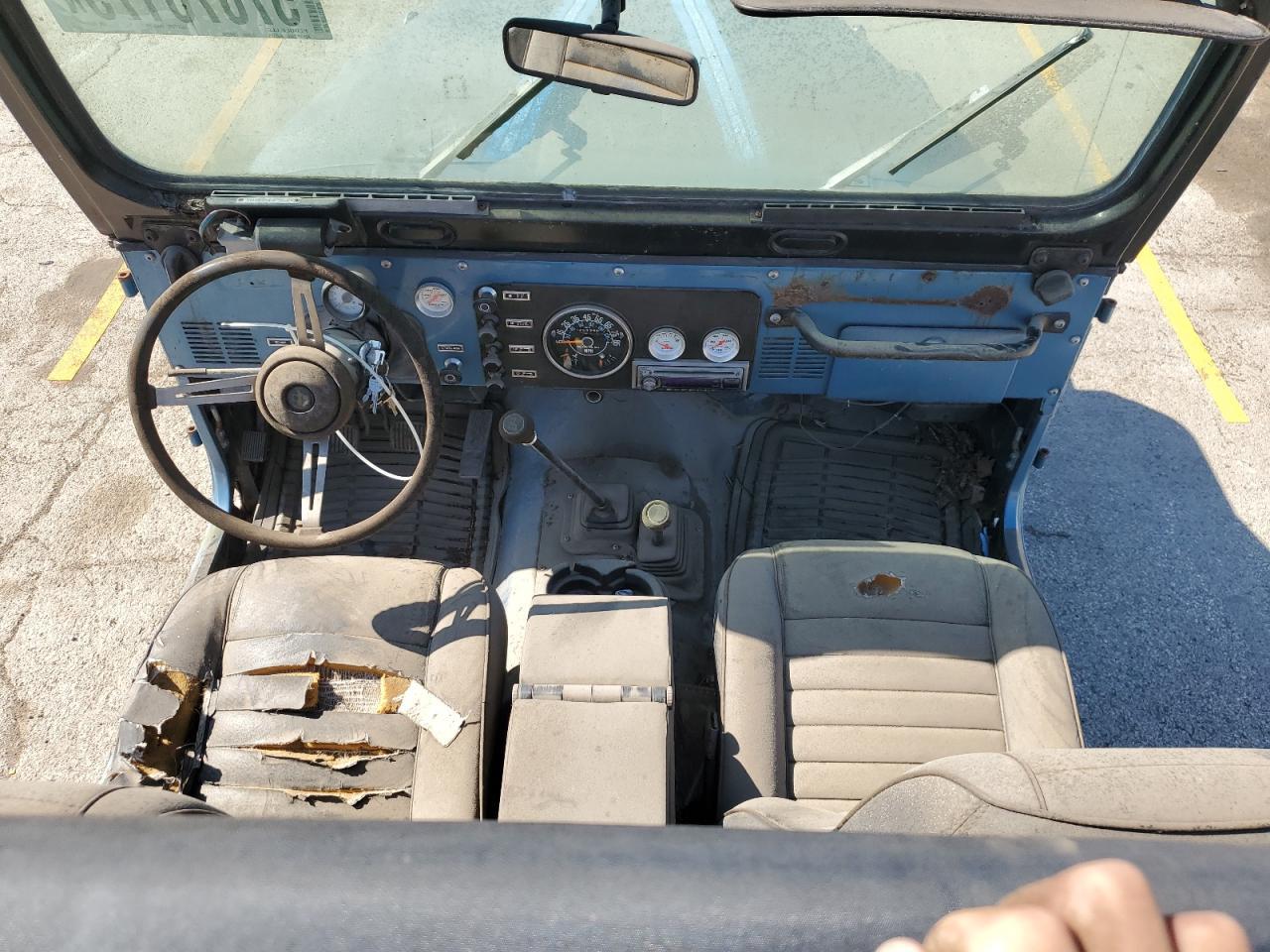 1986 Jeep Jeep Cj7 Copart, lot number: 57076175, vin: 1JCCM87E1GT069711. Thumbnail 8