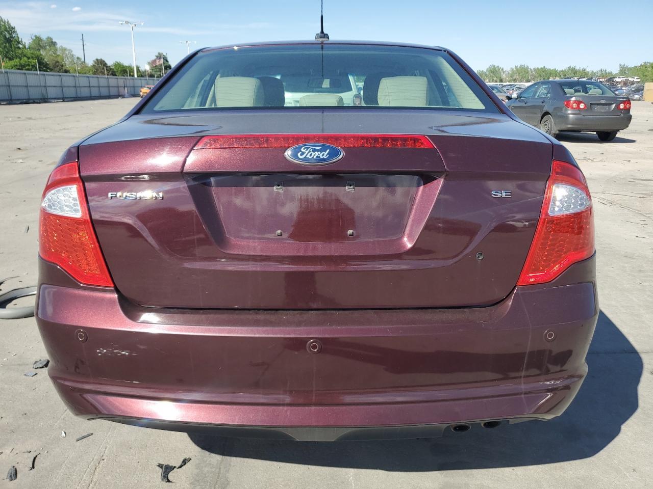 2011 Ford Fusion Se Copart, lot number: 56802785, vin: 3FAHP0HA9BR292123. Thumbnail 6