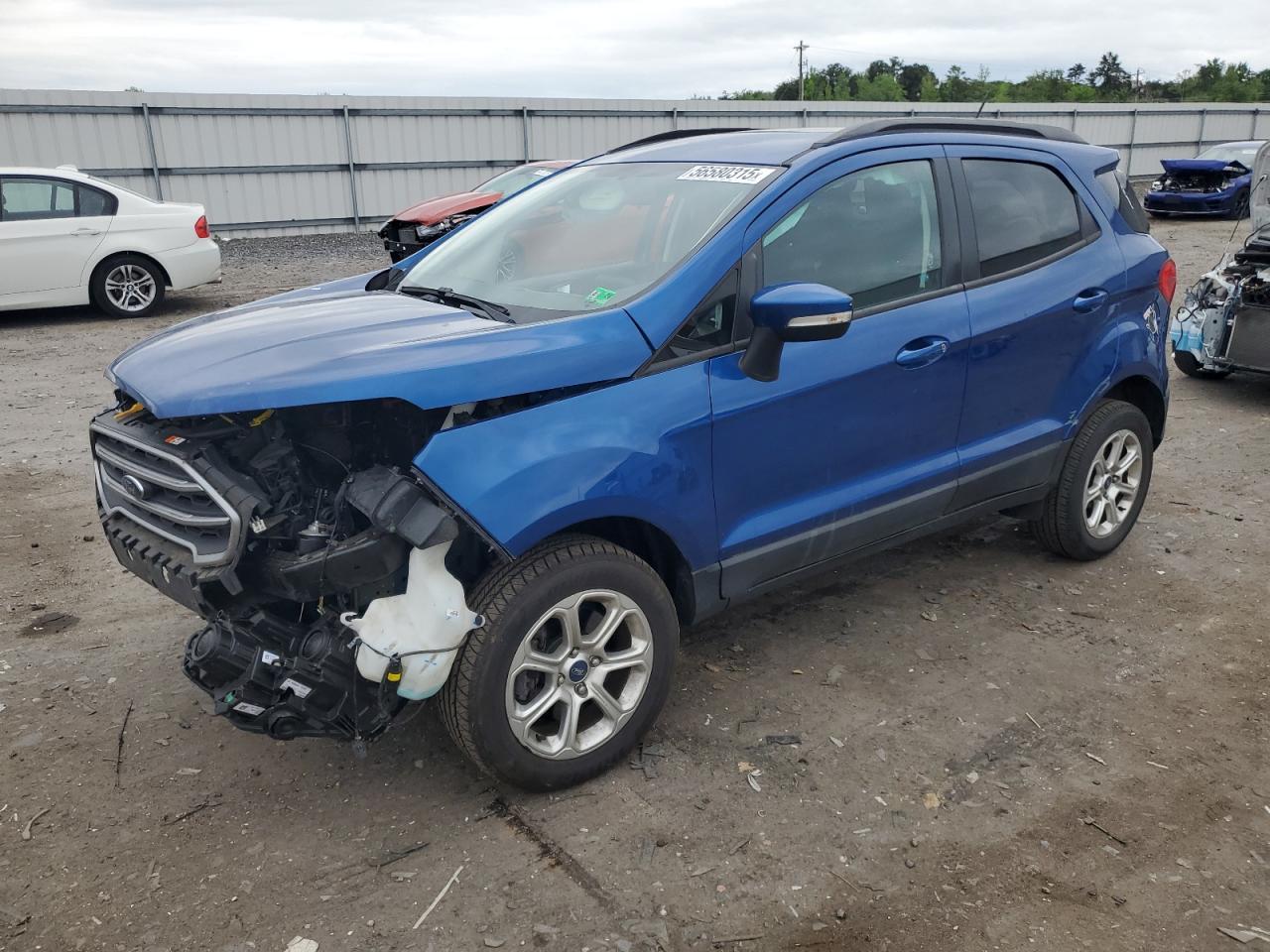 2018 Ford Ecosport Se Copart, lot number: 56580315, vin: MAJ6P1UL2JC248613. Thumbnail 1