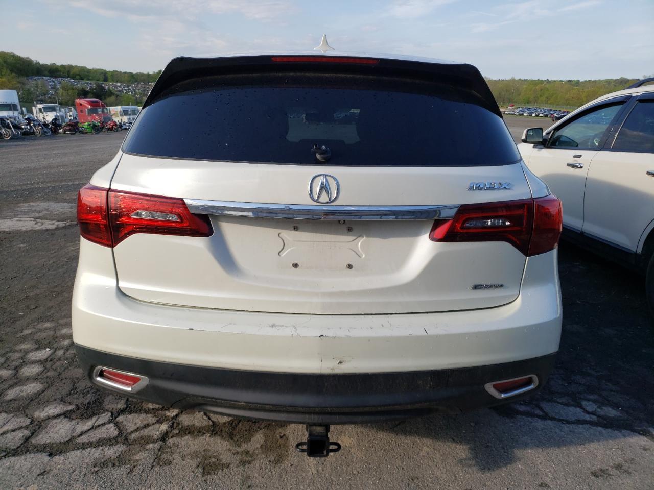 2014 Acura Mdx Technology Copart, lot number: 55104255, vin: 5FRYD4H6XEB040956. Thumbnail 6